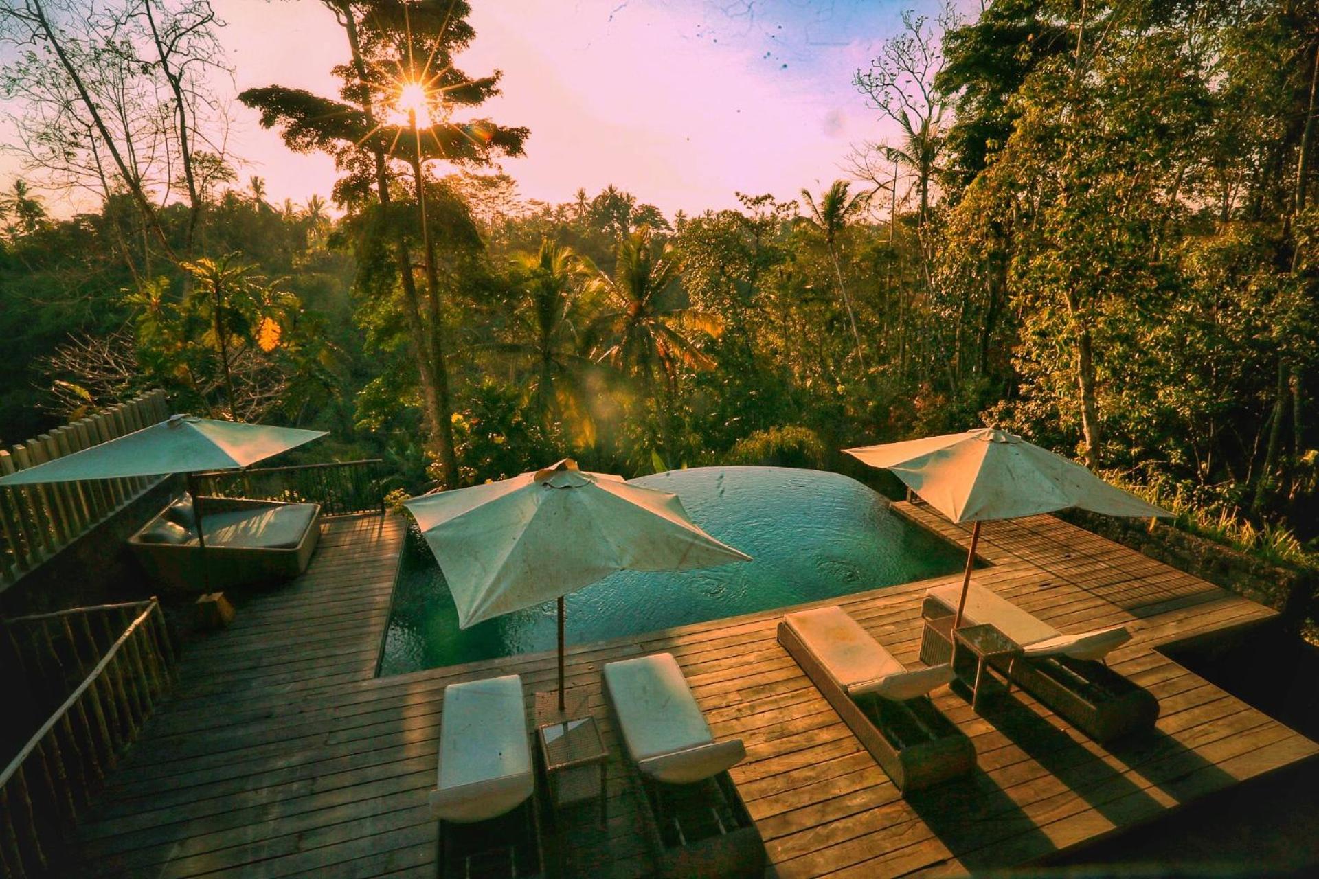 Angsoka Bungalow Ubud Exteriör bild
